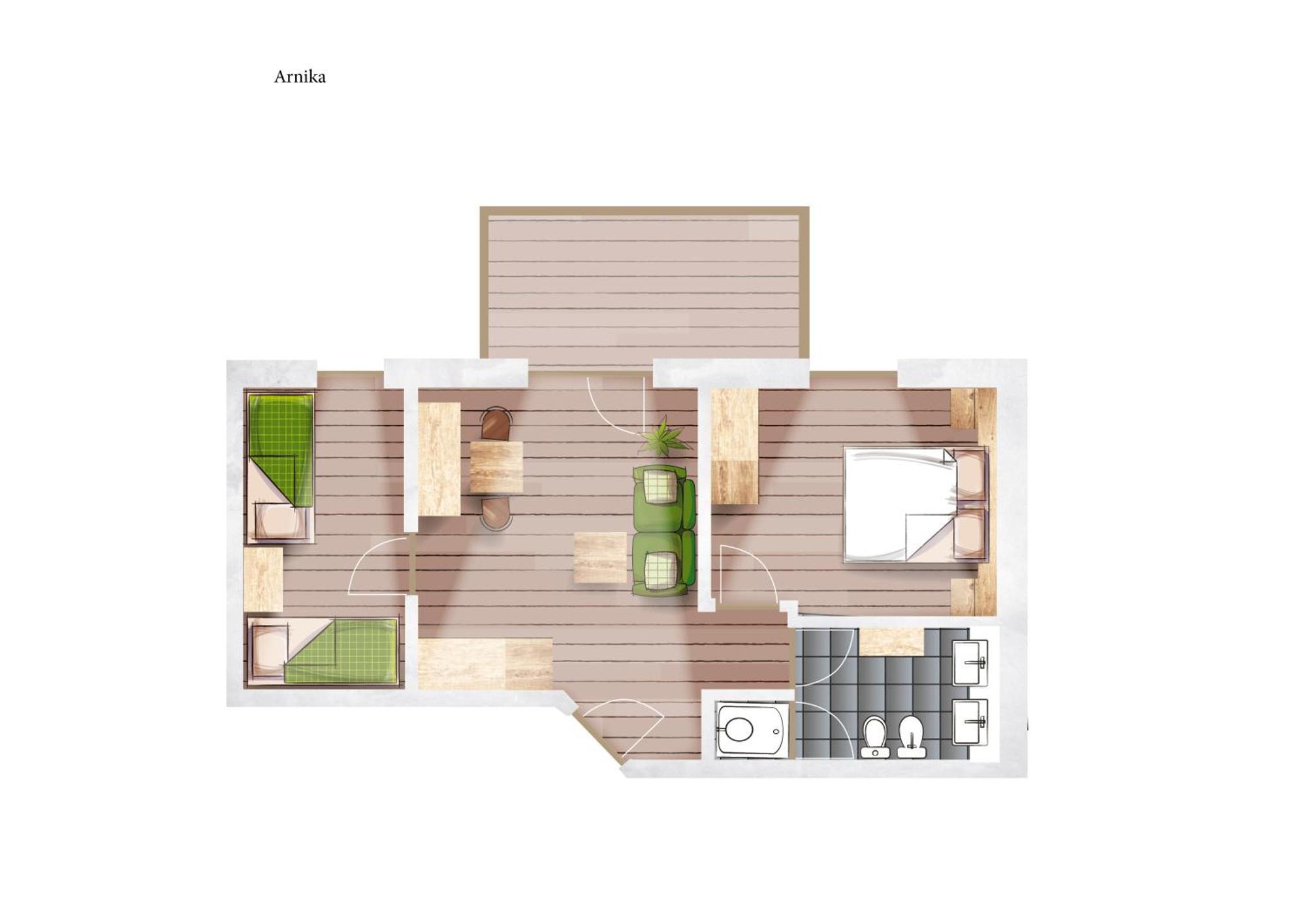 Familienhotel Huber Valles Kültér fotó